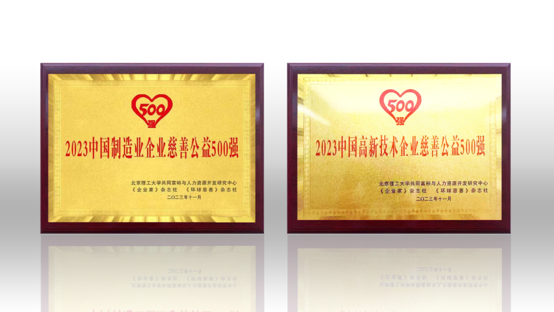 2023中国企业慈善公益500强宣布 尊龙凯时荣登两项榜单